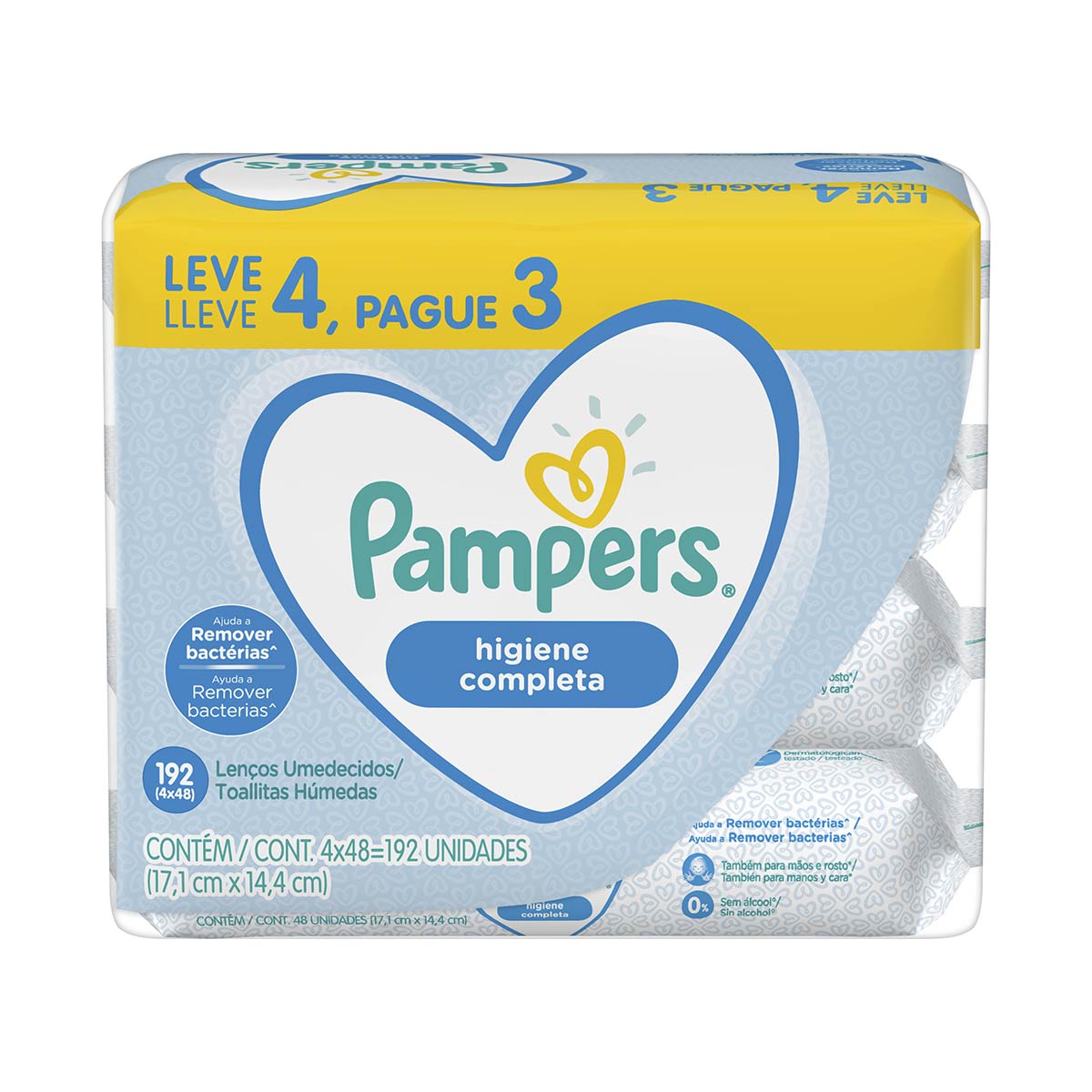 Lenço Umedecido Pampers Baby Shark - 192 Unidades - Lenço Umedecido -  Magazine Luiza