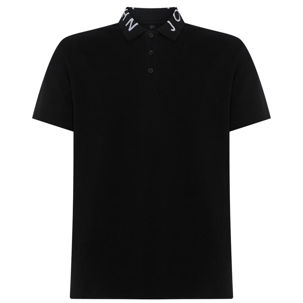 Camisa Polo John John Jhn Jacq Masculina - G - Preto