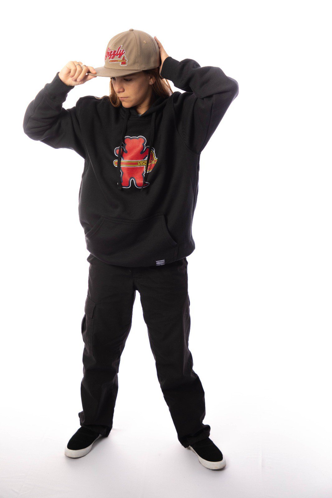 Moletom Canguru Grizzly Griptape Hotlanta Com Capuz