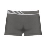 Cueca Boxer Lisa Microfibra Altomax Cinza G