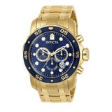 Relógio Masculino Invicta 0073 Pro Diver Collection Cronógrafo Á Prova D´água