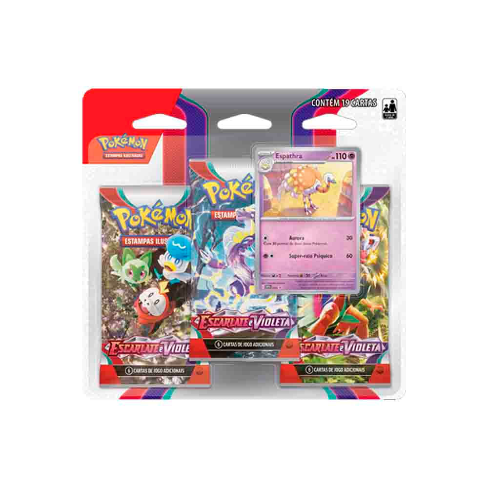 Jogo de Cartas Pokémon Blister Triplo Copag - Carrefour - Carrefour