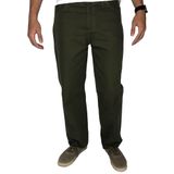 Calça De Sarja Masculina Verde Musgo