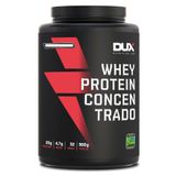 Whey Protein Concentrado Pote (900g) - Morango