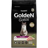 Ração Golden Gato Adulto Castrado - Frango - 10,1kg