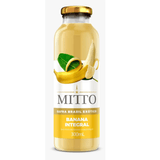 Suco Banana Integral Vidro 300ml - Mitto