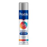 Tinta Spray Pratik Uso Geral Alumínio Para Roda 400ml