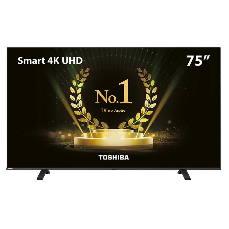 Tv 75" Dled Toshiba 4k - Ultra Hd Smart - 75c350ls