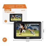 Mini TV Digital Monitor Portátil 9 Polegadas LED HD USB AV