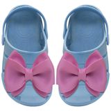 Sandalia Babuche Infantil Menina 21ao28 Chinelo Leve 12.106 Cor:azul,tamanho:21/22