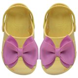 Sandalia Babuche Infantil Menina 21ao28 Chinelo Leve 12.106 Cor:amarelo,tamanho:23/24