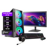 Pc Gamer Completo Hércules Intel I3 3º Ger. Gt 740 8gb Hd 500gb Wi-fi