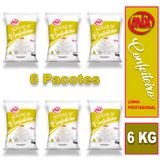 6 Kg Açúcar Confeiteiro Profissional Para Bolos E Doces Mix
