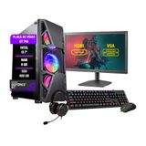 Pc Gamer Completo I3 7° Gt 740 8gb Ssd 480gb Monitor 19&#39;&#39;