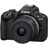 Câmera Canon Eos R50 Mirrorless Com Lente 18-45mm (preta)