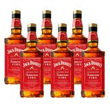 Whisky Jack Daniel's Tennessee Fire 1L 6 Unidades