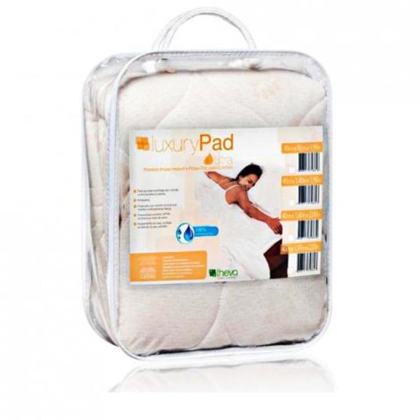 Protetor de Colchão King 40cm Impermeável Antiácaro Luxury Pad - Dunlopillo