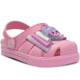 Sandalia Babuche Infantil Menina 21ao28 Chinelo Leve 12.107 Cor:rosa,tamanho:21/22