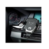Suporte De Carro Do Telefone Celular Com Carregamento Sem Fio 10w