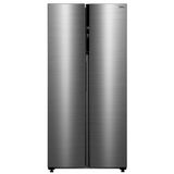 Geladeira Midea Side By Side 442L Frost Free Inverter A+++ Inox 110V RS598FGA