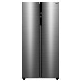 Refrigerador Side By Side Midea Rs598fga Inverter 442l  A+++ Com Conectividade Via App Inox 110v