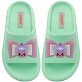 Chinelo Nuvem Cupcake Infantil 25ao36 Sandália Menina 12.110 Cor:verde,tamanho:31/32