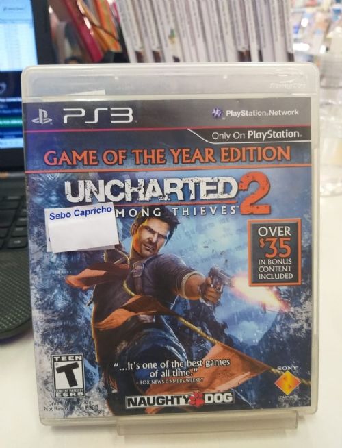 Uncharted 4 Mídia Física Novo Lacrado Original
