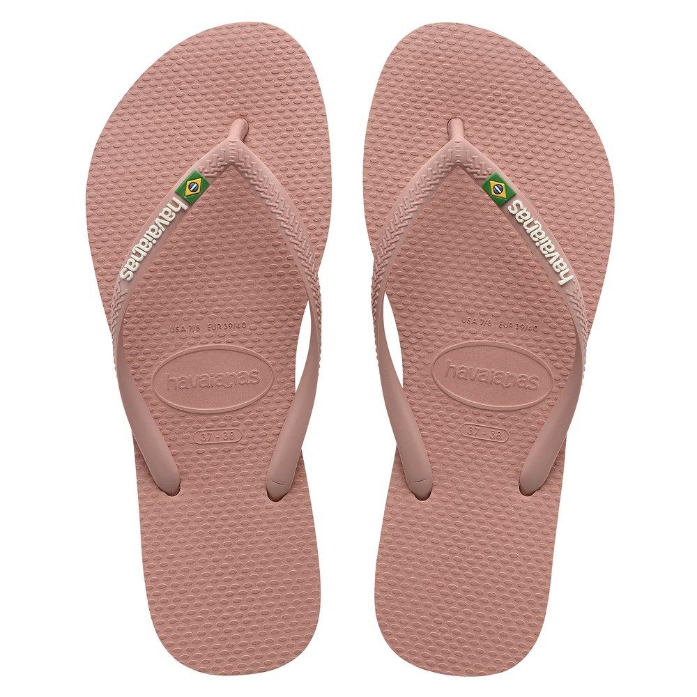 Havaianas Slim Brasil Rosa Crocus