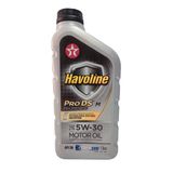 Óleo Lubrificante Do Motor Havoline Pro Ds Full Synthetic 5w 30 Api Sn P/ Motor Flex E Diesel