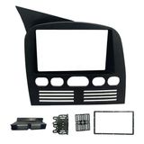 Moldura 2 Din Fiat Palio, Siena, Strada, Weekend G1 - 1996 À 2003 - Preto - Fiamon