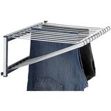 Calceiro Deslizante Aramado Cabide Para Calças Organizador Cabideiro Para Closet 12 Varetas