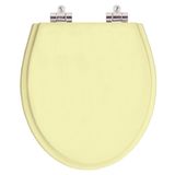 Assento Sanitario com Amortecedor Ritz Creme para Vaso Deca