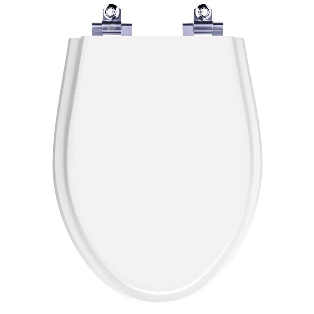 Tampa de Vaso Sanitário com Amortecedor Absolute Branco para Bacia Ideal Standard