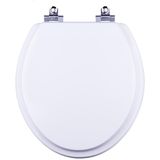 Tampa de Vaso Sanitário com Amortecedor Convencional Oval Branco para Bacia Hervy