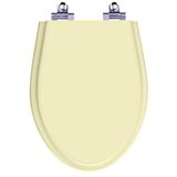 Tampa de Vaso Sanitário com Amortecedor Absolute Bone (Bege Claro) para Bacia Ideal Standard