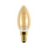 LED filamento OSRAM vintage vela 2W 210lm luz am 220V E14