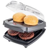 Grill Elétrico Burguer Oster 2 em 1 com Estufa - 127V