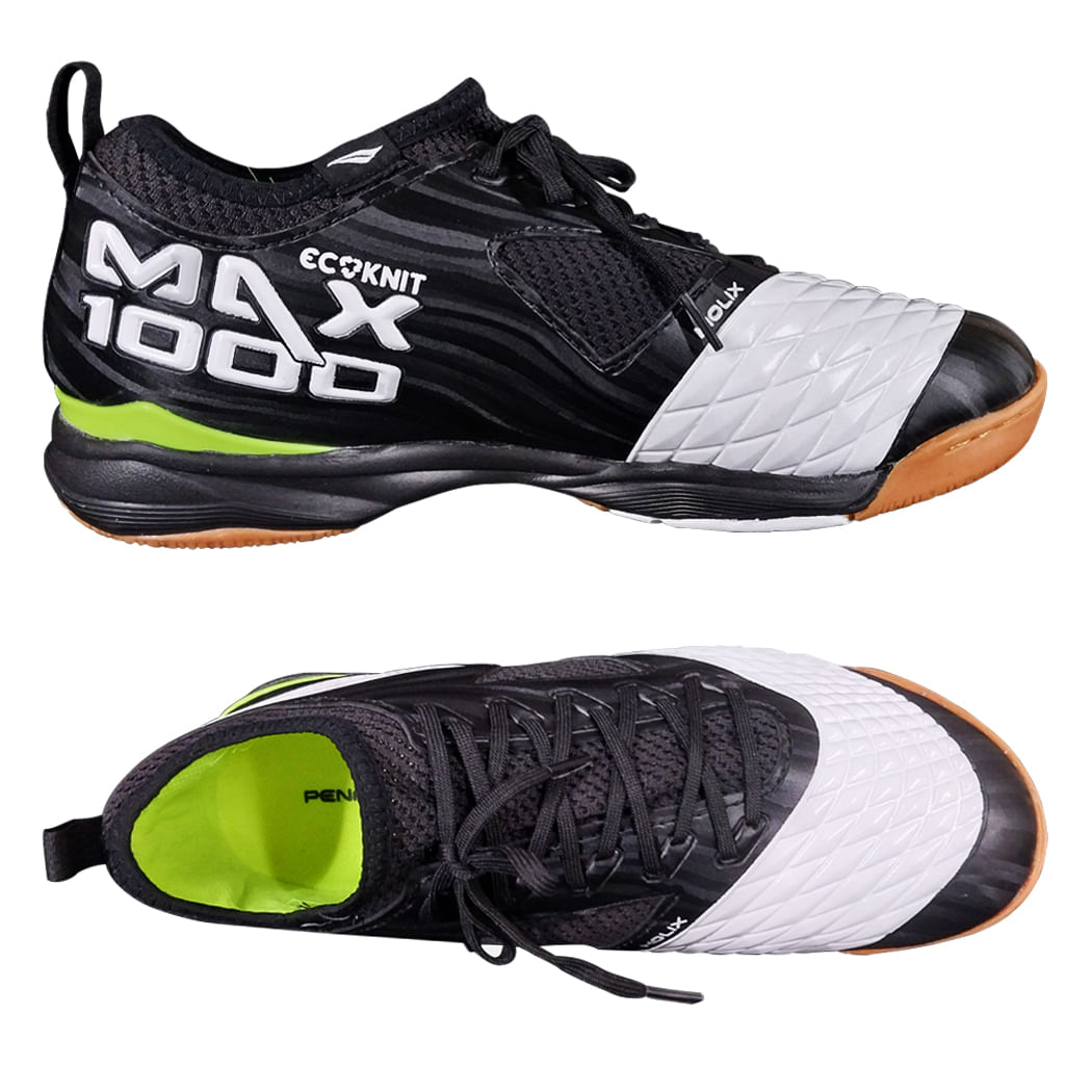 Chuteira Tênis Futsal Max 1000 Penalty Locker Ecoknit C/ Nf