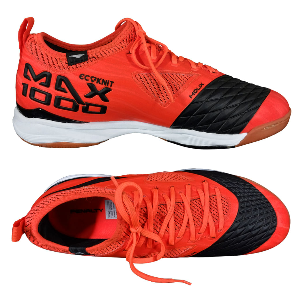 Chuteira Tênis Futsal Max 1000 Penalty Locker Ecoknit C/ Nf