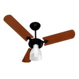 Ventilador de Teto 3 Pás Preto - New Delta Light - Venti Delta (220V)