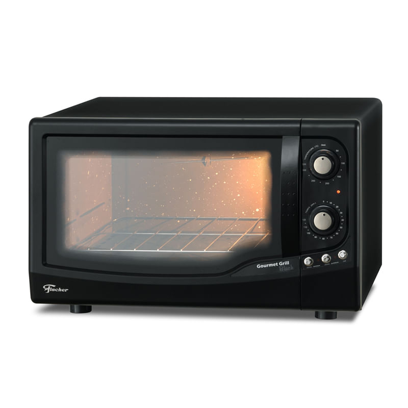 Forno Elétrico De Bancada Fischer Gourmet Grill 44l Preto - 127v - Único