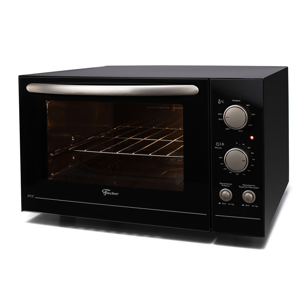 Forno Elétrico De Bancada Fischer Fit 44l Preto - 127v - Único