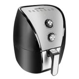 Fritadeira Elétrica Britânia Air Fryer Flow 5l Bfr40pi Preta 127v