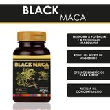 Suplemento Alimentar Black Maca 500mg 60 Cápsulas - Color Andina Sem Sabor