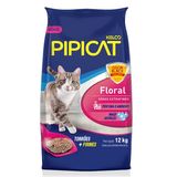 Areia Higiênica Kelco Pipicat Floral Perfumada 12kg