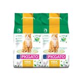 Areia Granulado Higienico Progato Vida Comfort 1,8kg - 2 Unid