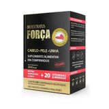 Bio Extratus Força 900mg Suplemento Para Cabelos Pele Unha - 60 comprimidos