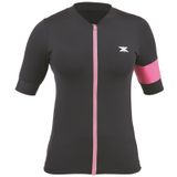 Camisa Ciclismo DX-3 Feminina Ultra 01 Preto / Rosa