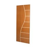 Folha de Porta Madeira Decorada 210x90cm Espessura 3,5cm Cantareira MGM Mogno