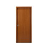 Kit Porta de Madeira Lisa 215x74cm com Batente de MDF Ultra 12cm Melamínico MGM Mogno